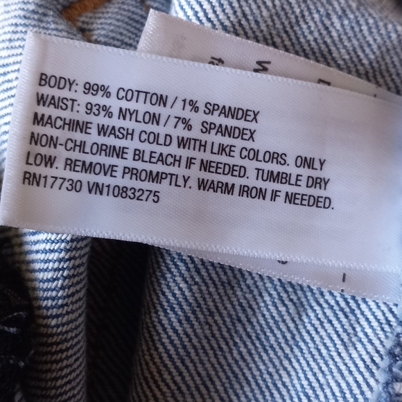 NWT Sz 12 Over Belly 90's Straight Leg Maternity Ankle Jeans - Isabel Maternity - Picture 15 of 15